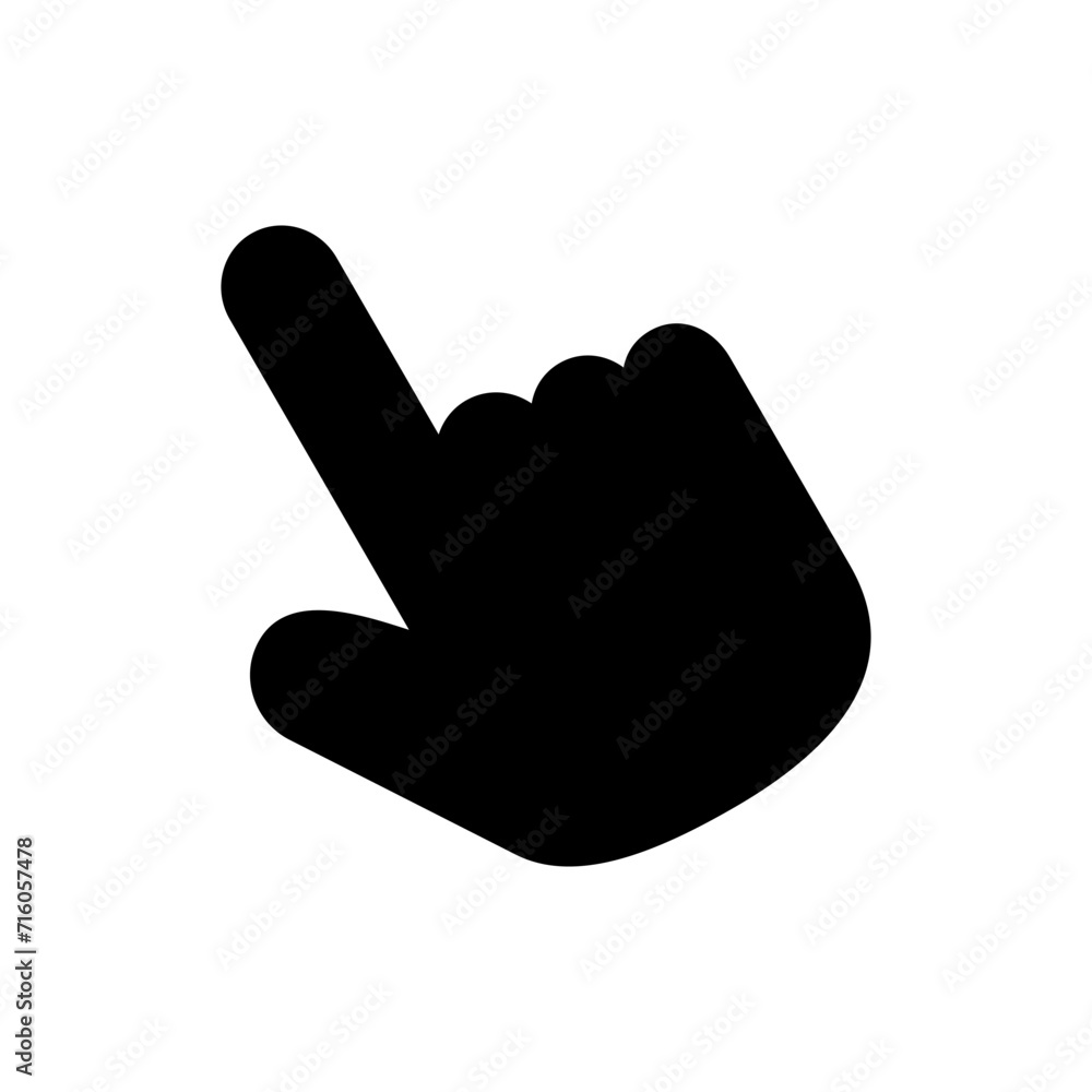 Hand cursor icon. cursor icon vector. hand cursor icon click Hand cursor icon. cursor icon vector. hand cursor icon click