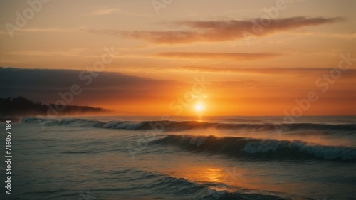 sunset on the beach © Shafiq