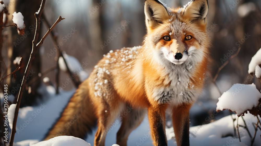 red fox vulpes red fox vulpes