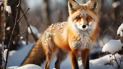 red fox vulpes © Ahmad