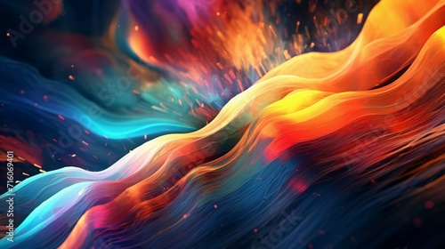 A nice abstract digital background Ai Generative