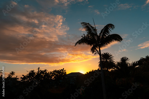 a hawaiian sunset