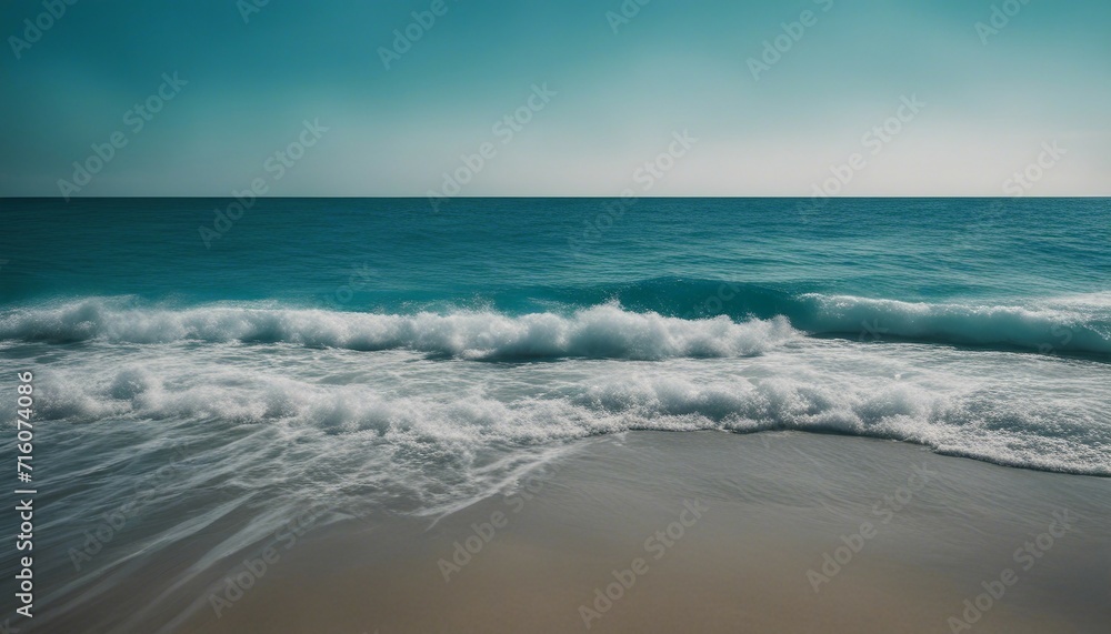Ocean's Ombré, the gentle transition from turquoise to deep blue in an unbroken expanse of sea, Ocean's Ombré, the gentle transition from turquoise to deep blue in an unbroken expanse of sea,