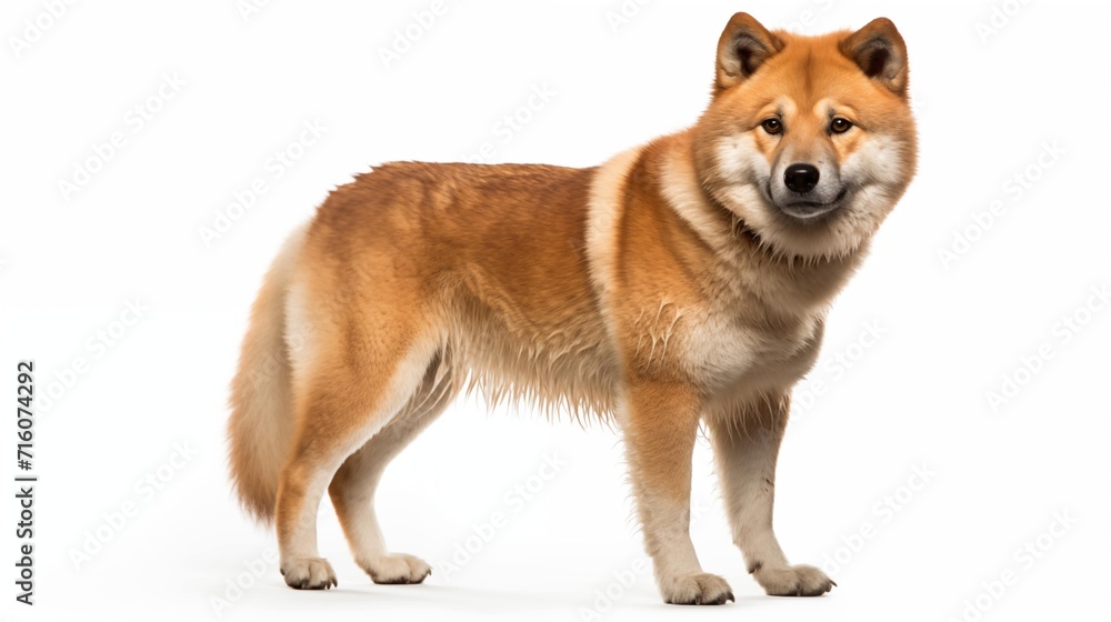 Akita dog breed: strong, loyal, and intelligent. Originating from Japan, they are known for their thick double coat and powerful build.