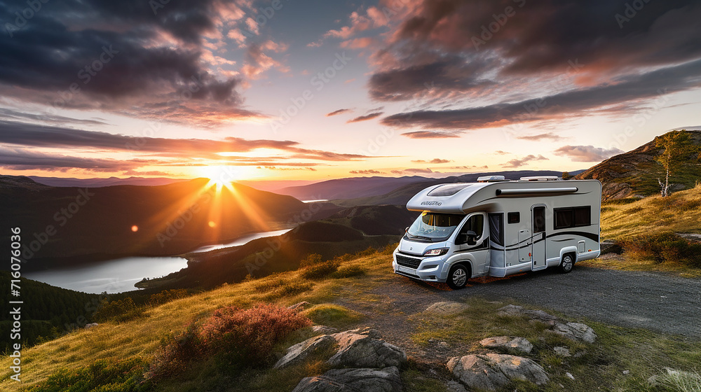 Luxury Motorhome in a National Park: A state-of-the-art motorhome with all the comforts of home parks