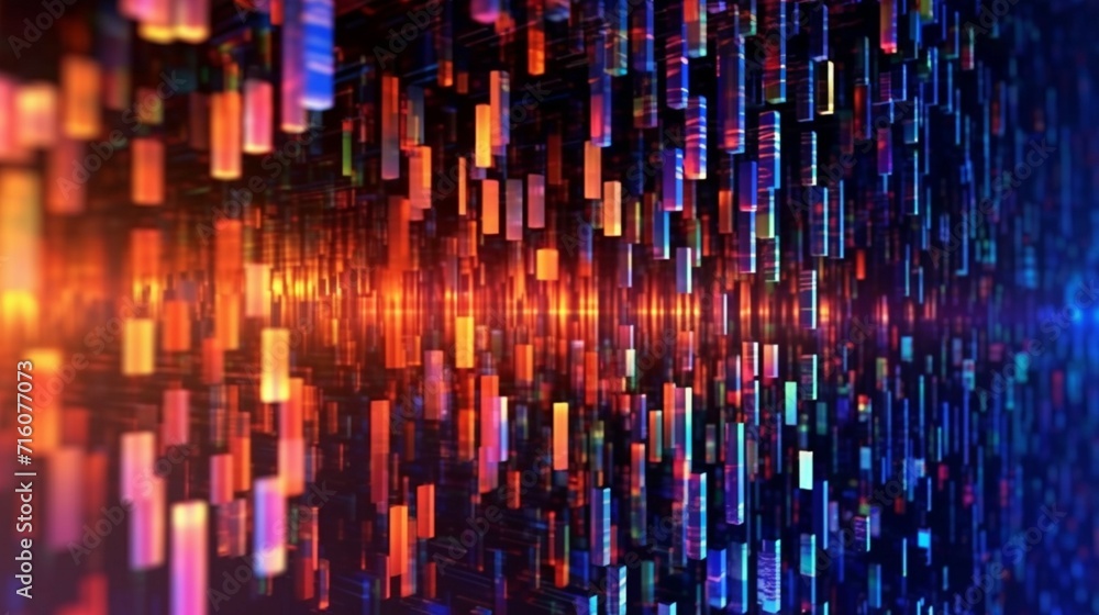 Abstract digital data background Can be used Ai Generative Abstract digital data background Can be used Ai Generative