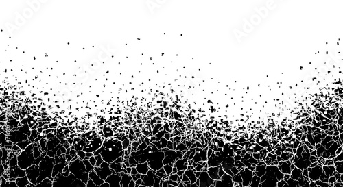 black and white background abstract grunge halftone. Vector Format 