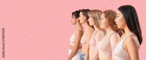 Group of beautiful young wo...