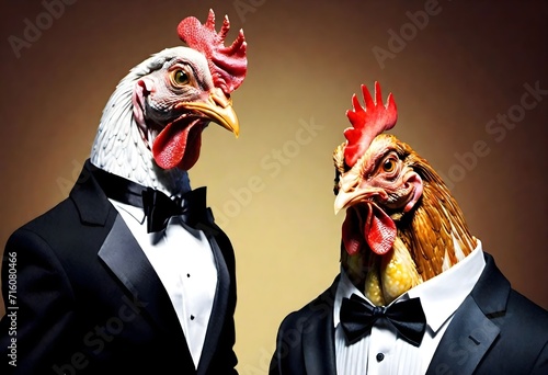 the chicken is getting married photo