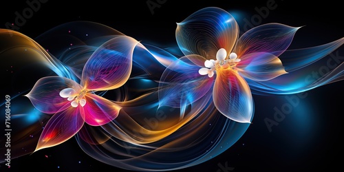 beautiful abstract floral background