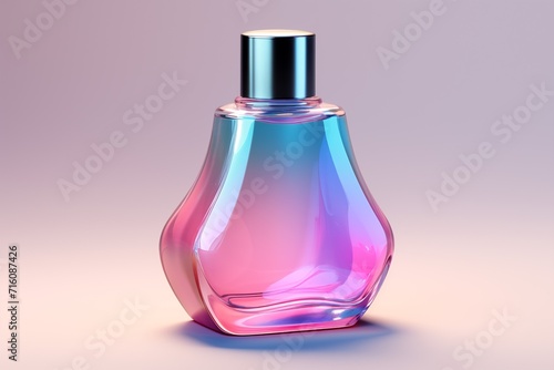 perfume bottle isolated 