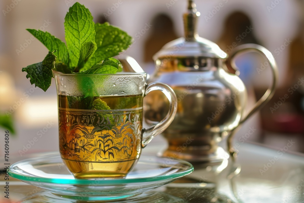 Morocco s classic mint tea Morocco s classic mint tea