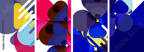 Geometric elements abstract backgrounds for wallpaper, business card, cover, poster, banner, brochure, header, website