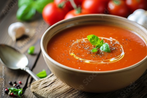 Tomato based soup