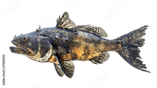 Coelacanth Fish Isolated