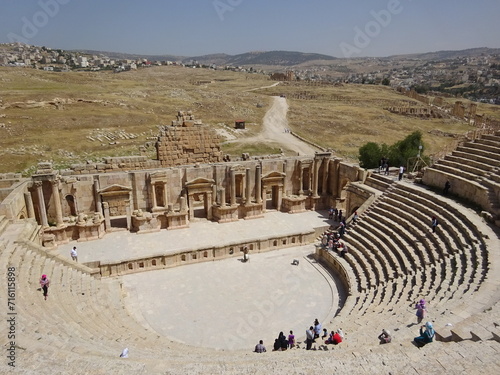 南劇場 ヨルダン・ジェラシュのローマ遺跡