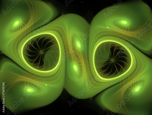 Imaginatory fractal abstract background Image