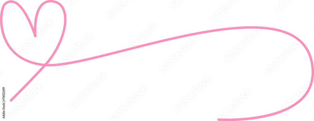 Heart Line Childish Heart Line Childish