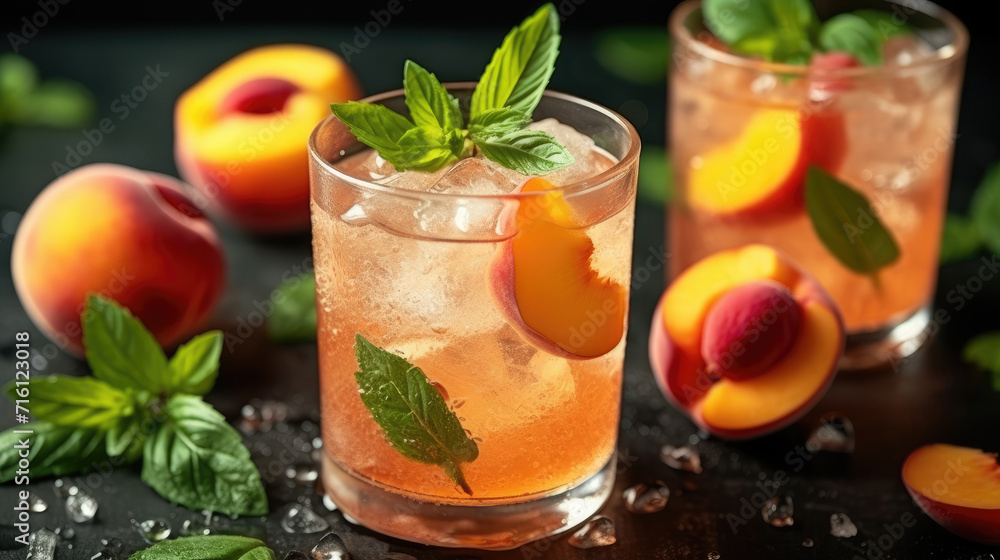 cocktail with lime cocktail with lime