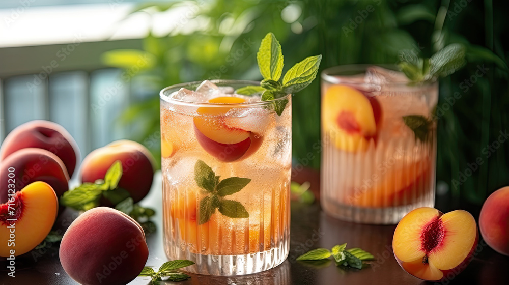 Fototapeta premium cocktail with lime