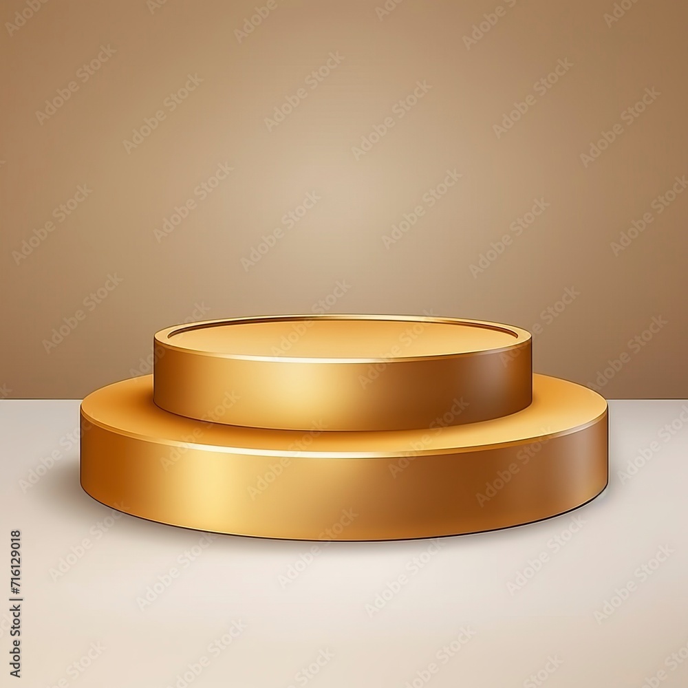 3D realistic podium for your product showcase. Blank Vector 3d illustration 3D realistic podium for your product showcase. Blank Vector 3d illustration