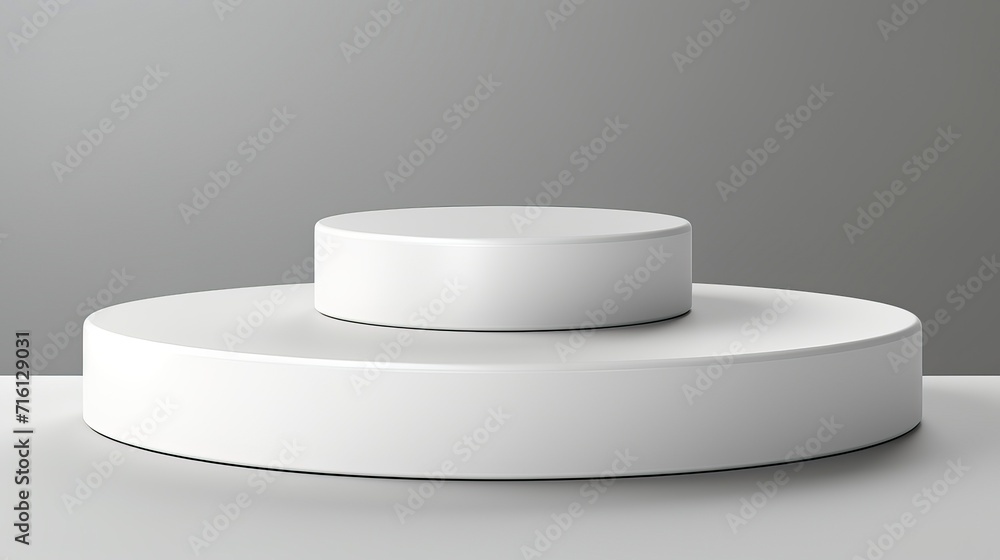 3D realistic podium for your product showcase. Blank Vector 3d illustration 3D realistic podium for your product showcase. Blank Vector 3d illustration
