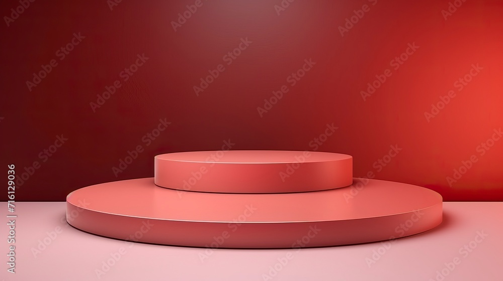 3D realistic podium for your product showcase. Blank Vector 3d illustration 3D realistic podium for your product showcase. Blank Vector 3d illustration