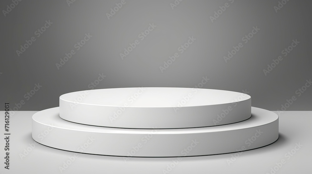 3D realistic podium for your product showcase. Blank Vector 3d illustration 3D realistic podium for your product showcase. Blank Vector 3d illustration