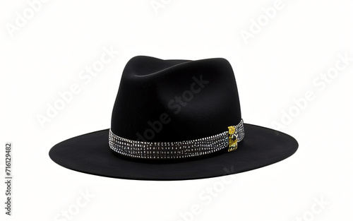 Hat fashion accessories on a white background