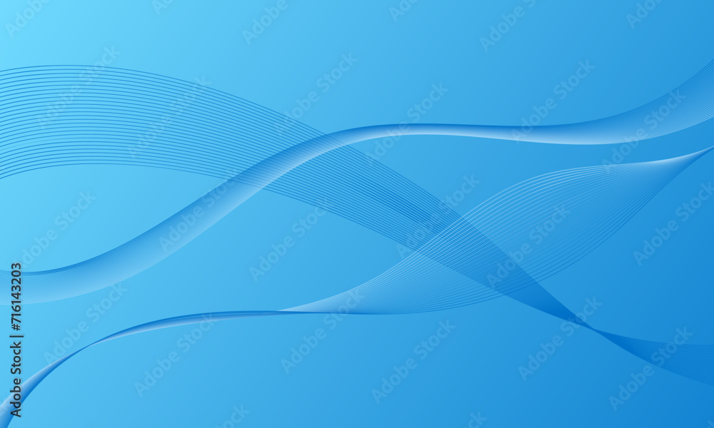 blue light with smooth lines wave curves on soft gradient abstract background blue light with smooth lines wave curves on soft gradient abstract background
