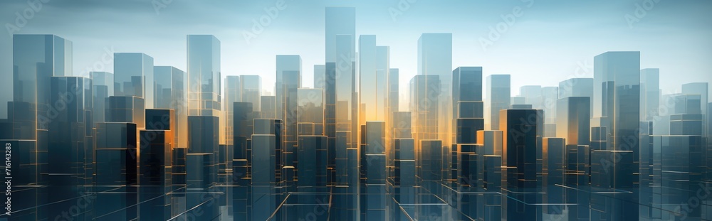 Abstract background. Modern city metropolis. Urban design, architecture and form. - obrazy, fototapety, plakaty 