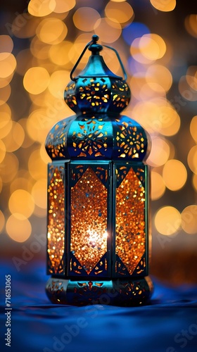 Bokeh Lights Behind the Intricate Pattern, Graphic Resources