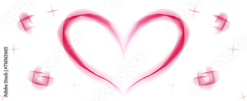 Simple, modern, minimalist, and lovely heart. Leave a warm message of love.