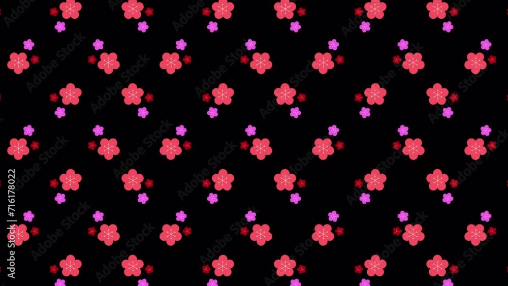 梅の花 背景動画 梅の花 背景動画