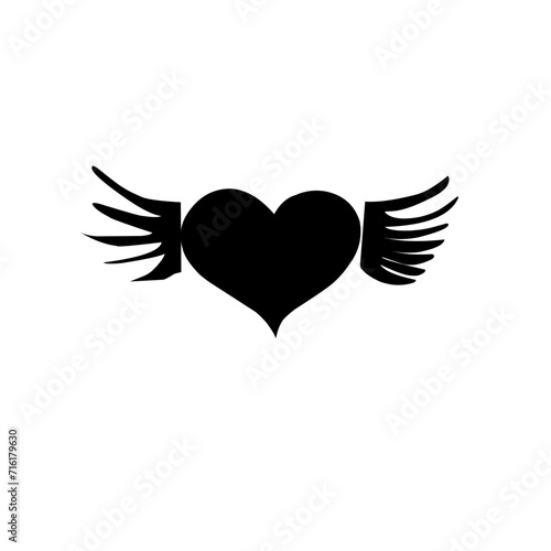 flying heart