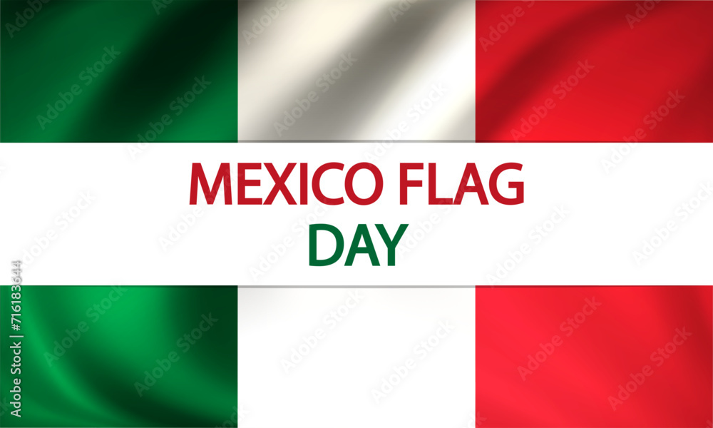 Mexico flag day background, vector art illustration. Mexico flag day background, vector art illustration.