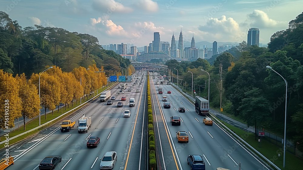 Fototapeta premium Highway