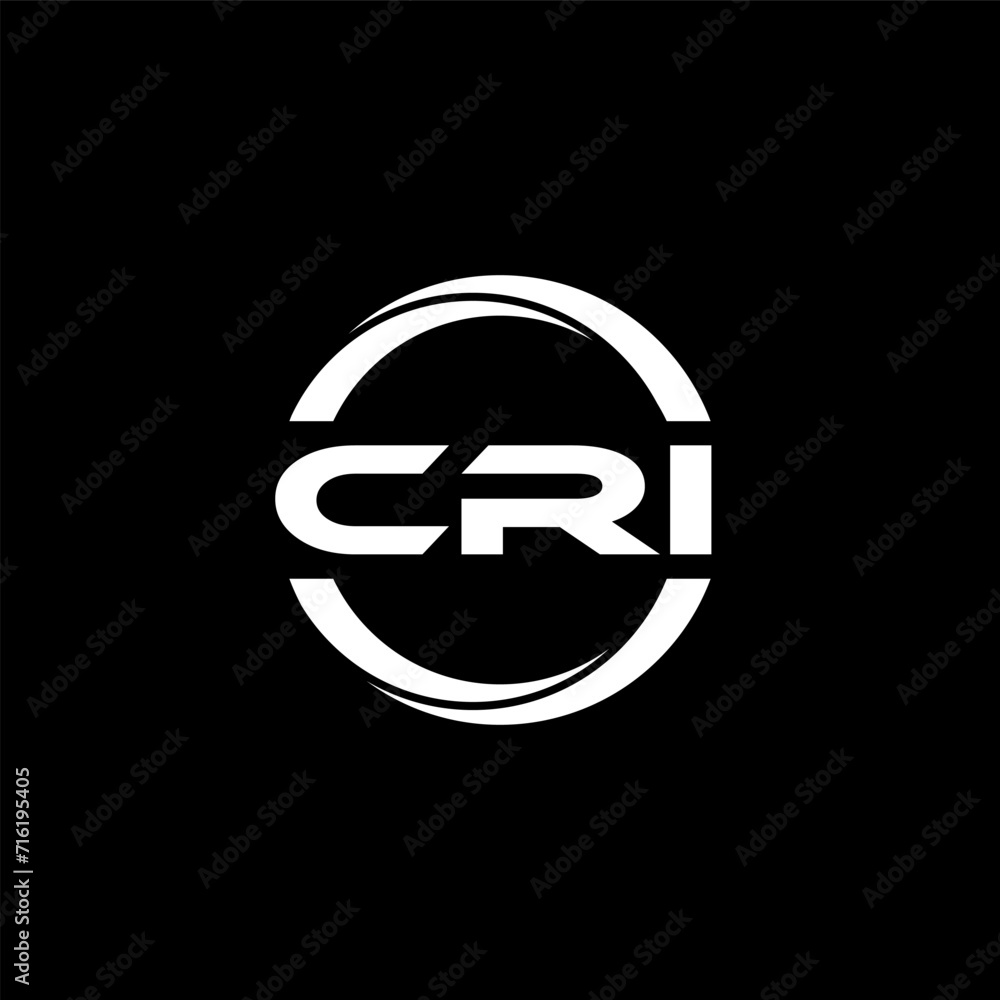 CRI letter logo design with black background in illustrator, cube logo, vector logo, modern alphabet font overlap style. calligraphy designs for logo, Poster, Invitation, etc. CRI letter logo design with black background in illustrator, cube logo, vector logo, modern alphabet font overlap style. calligraphy designs for logo, Poster, Invitation, etc.