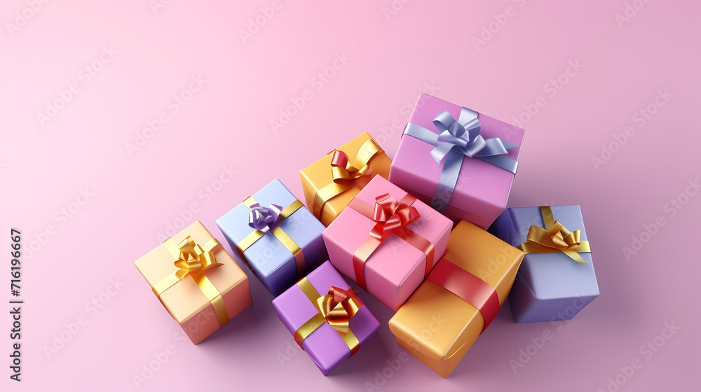 Gift box background, black friday sale, birthday, children's day, valentine's day and wedding gift background Gift box background, black friday sale, birthday, children's day, valentine's day and wedding gift background