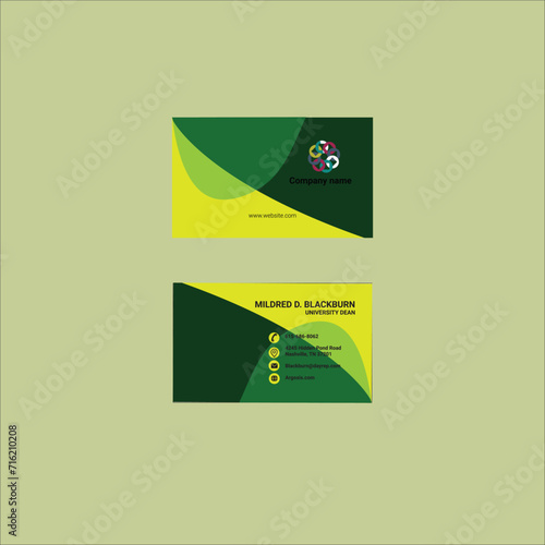 Business card design