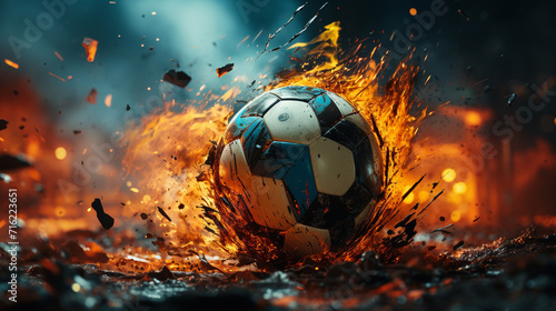 ball on fire