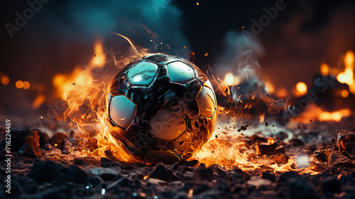 explosion on fire © Ahmad