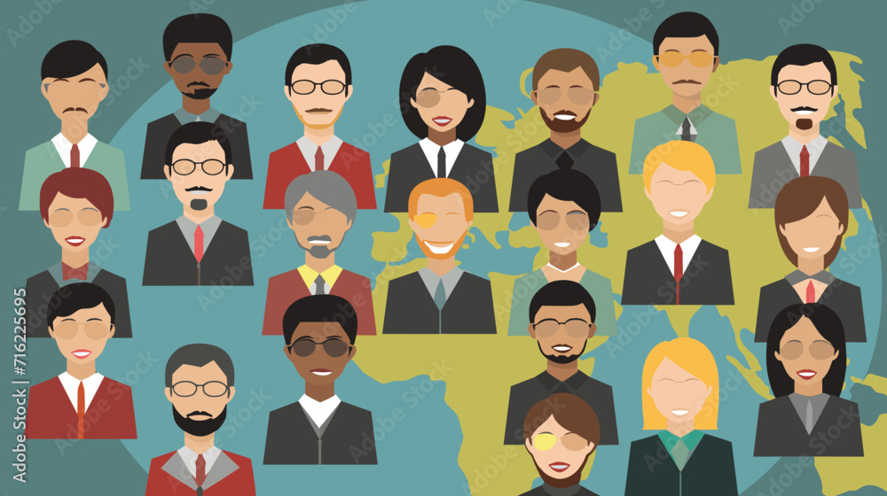 World wide business concept image. Vector illustration. World wide business concept image. Vector illustration.