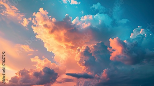 Floating Clouds Adorning a Breathtaking Sky © CREATIVE STOCK