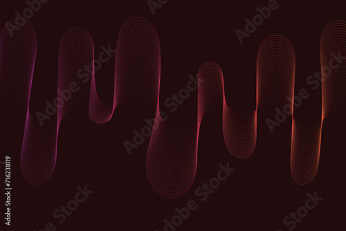 Abstract Future Modern Wave Background Design