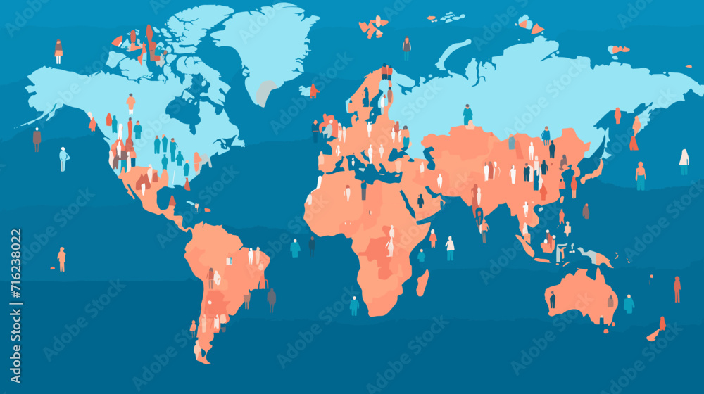 World wide business concept image. Vector illustration. World wide business concept image. Vector illustration.