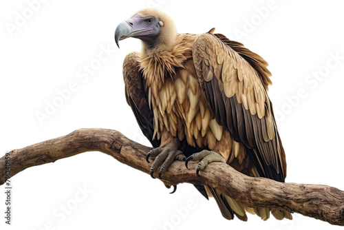 The Beautiful Vulture Isolated On Transparent Background