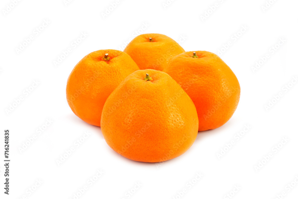 Orange isolated on white background. Chinese Mandarin Oranges. Japanese oranges for Spring festival, Chinese new year Orange isolated on white background. Chinese Mandarin Oranges. Japanese oranges for Spring festival, Chinese new year