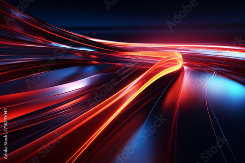 Abstract Background Blurred Motion of a Racing Track