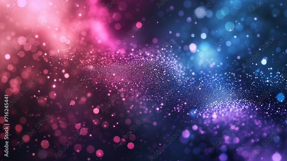 Vibrant Visions: Neon Color and Particle Play Vibrant Visions: Neon Color and Particle Play